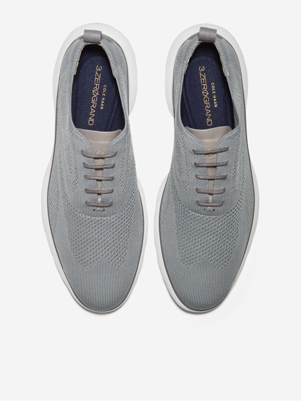 Cole Haan 3.ZERØGRAND Knit Sneaker — Light Gray